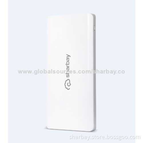 4,000mAh LED power supplier for phones, ultra-thin, on piano paint, 5V/1A, RoHS, FCC, CE marksNew
